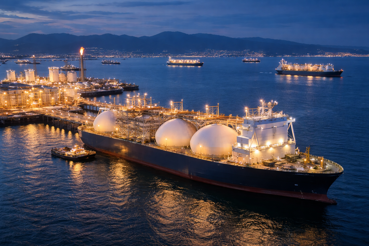 Küresel LNG Arzındaki Artış Gaz Piyasalarını Yeniden Dengeliyor