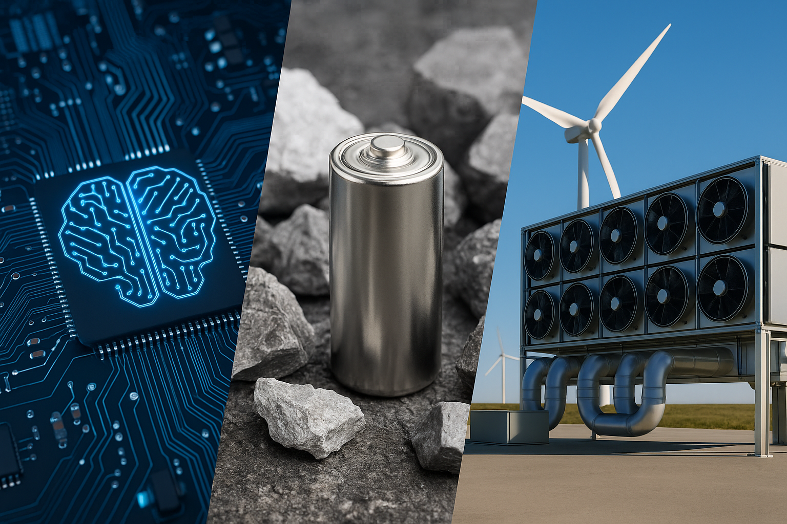 Yapay Zekâ, Kritik Mineraller ve Karbon Giderimi: Enerji İnovasyonunun Üç Stratejik Sütunu